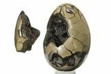Septarian Dragon Egg Geode - Removable Section #317559-3